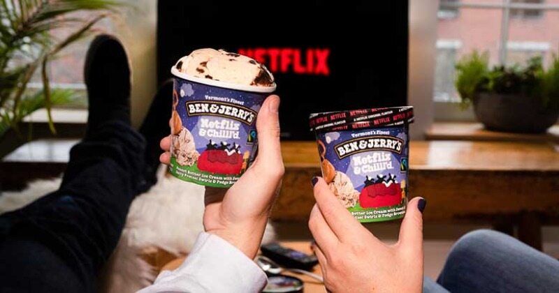 Lody Ben & Jerry „Netflix and Chill” 