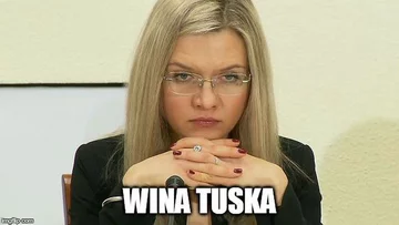 Mem po przesłuchaniu Donalda Tuska przed komisją ds. afery Amber Gold 