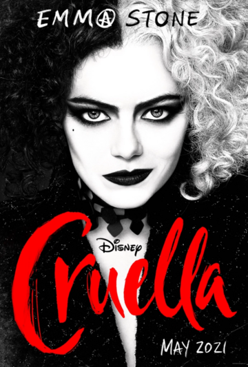 Plakat filmu &bdquo;Cruella&rdquo;