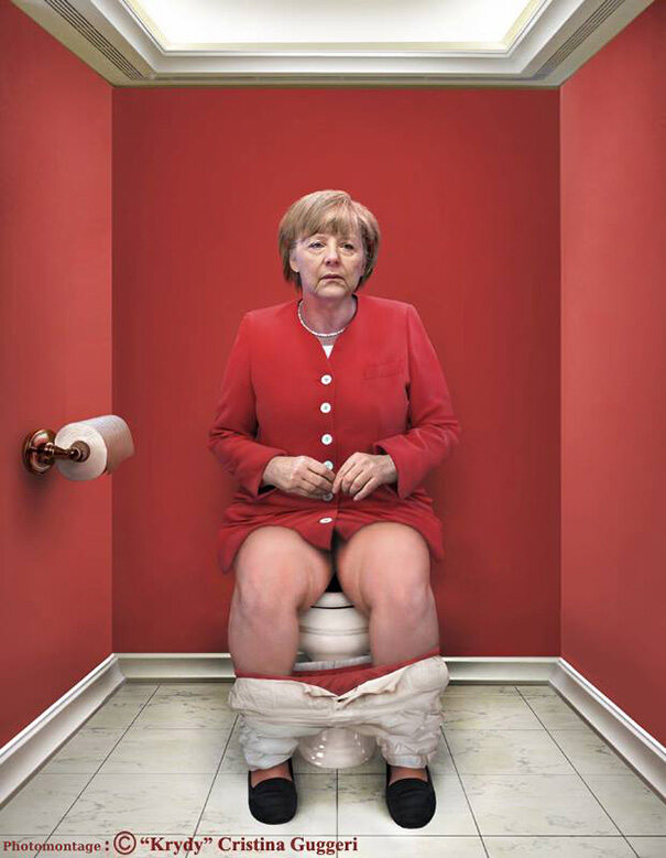 Angela Merkel (fot.(fot. Cristina Guggeri "Krydy"/Facebook https://www.facebook.com/cristina.guggeri, współpraca: www.areashoot.net)