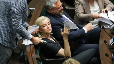 Miniatura: Joanna Mucha odchodzi z MEN. Tak miały...