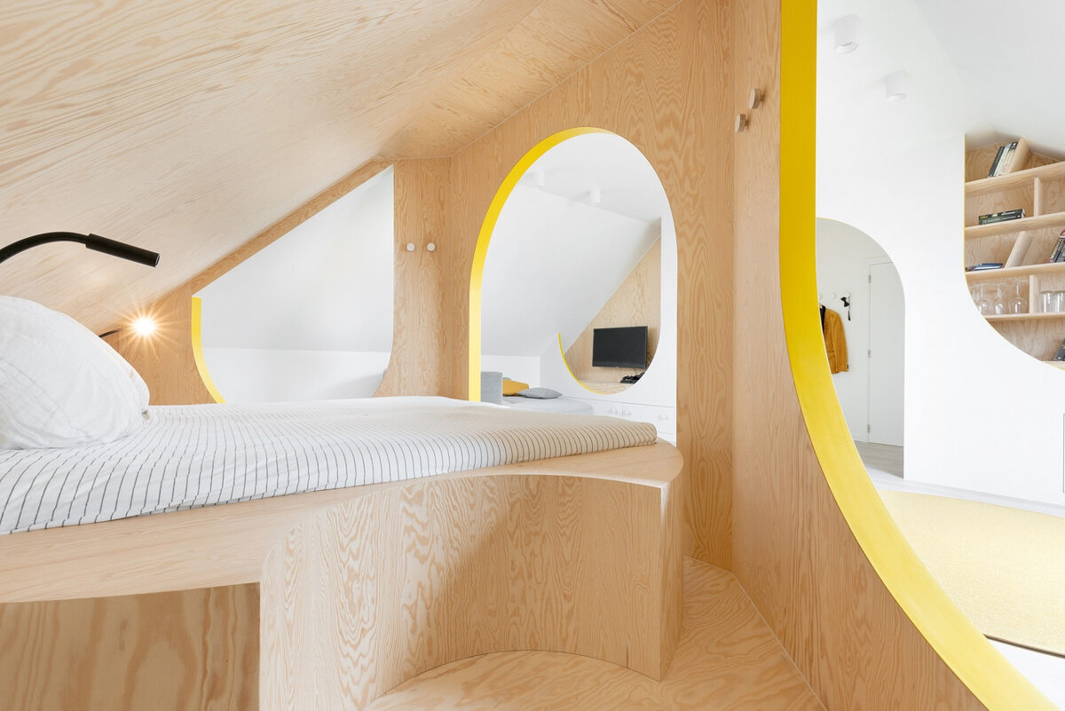 Przestrzeń do zabawy w prywatnym domu w Anwerpii, projekt Van Staeyen Interieur Architecten v2com, dezeen