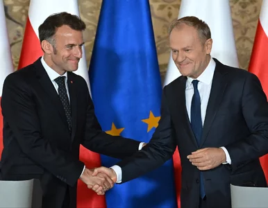 Miniatura: Macron z wizytą w Polsce, nie spotkał się...