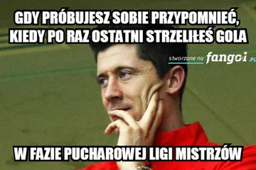 Robert Lewandowski znów nie błyszczał w ważnym meczu w Lidze Mistrzów 