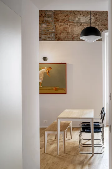 Loft we włoskim palazzo, projekt Alessandro Preda Linka, palazzo, loft