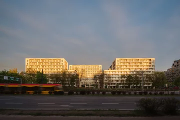 Modern Mokotów powstaje na terenie dawnego kompleksu biurowego Empark Mokotów. Masterplan inwestycji opracowała pracownia BBGK Architekci 