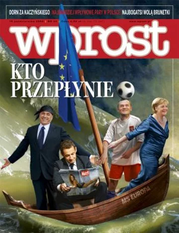 Okładka tygodnika Wprost nr 42/2008 (1347)