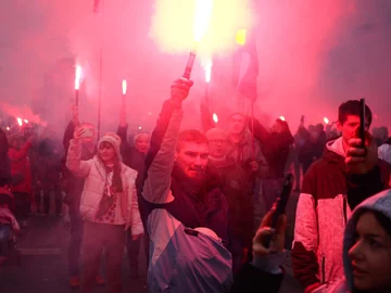 Marsz Niepodległości w Warszawie 