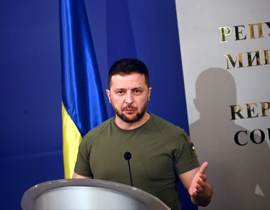 Miniatura: Spięcie na spotkaniu z Zełenskim....
