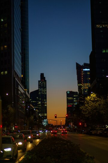Warszawa o&nbsp;zmierzchu