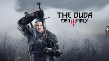 Mem zainspirowany grą Wiedźmin 3 