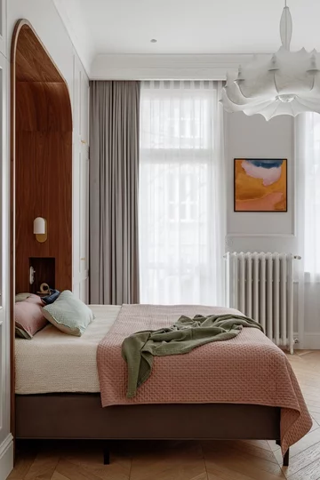 Secesyjne mieszkanie w Sopocie, projekt Doroty Terleckiej i pracowni Biuro Kreacja 