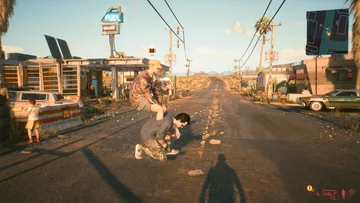 Błąd w Cyberpunku 2077 