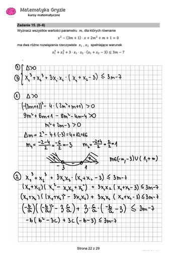 Zadanie 15 &ndash; Matura 2024. Matematyka &mdash; poziom rozszerzony, Formuła 2015 &mdash; arkusze z&nbsp;odpowiedziami