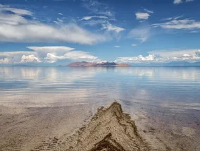 Miniatura: Pod jeziorem znajdowało się... drugie...