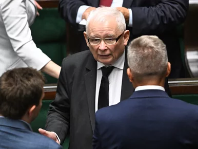 Miniatura: Kaczyński spiął się z dziennikarzem TVN....