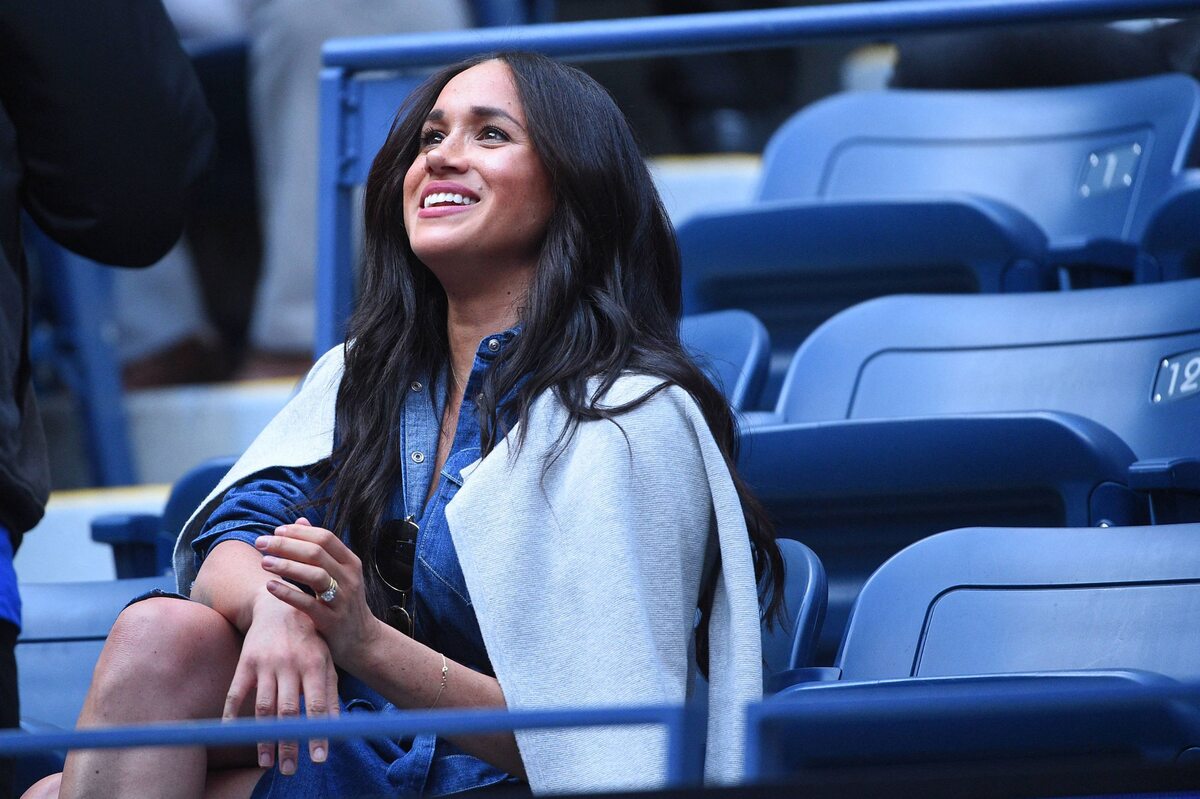 Meghan Markle podczas US Open 