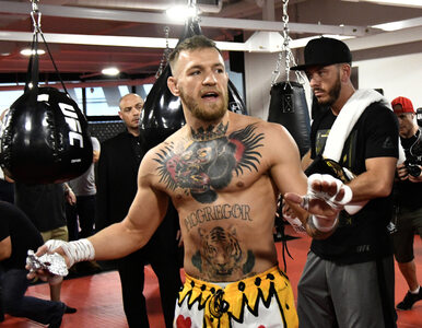 Miniatura: Skandal przed galą UFC. Conor McGregor...