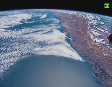 Miniatura: Niesamowity timelaps NASA. Lot ISS nad...