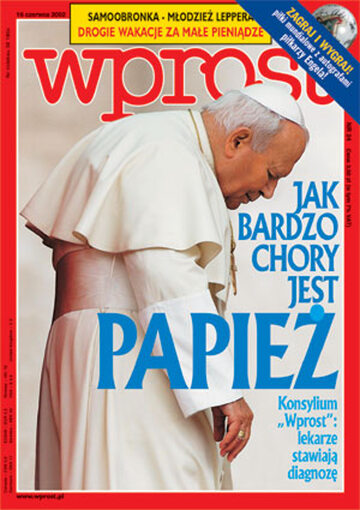 Okładka tygodnika Wprost nr 24/2002 (1020)