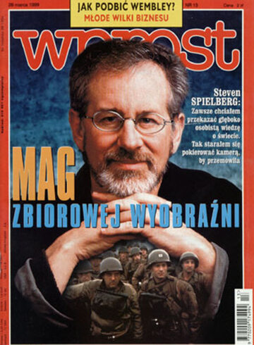 Okładka tygodnika Wprost nr 13/1999 (852)