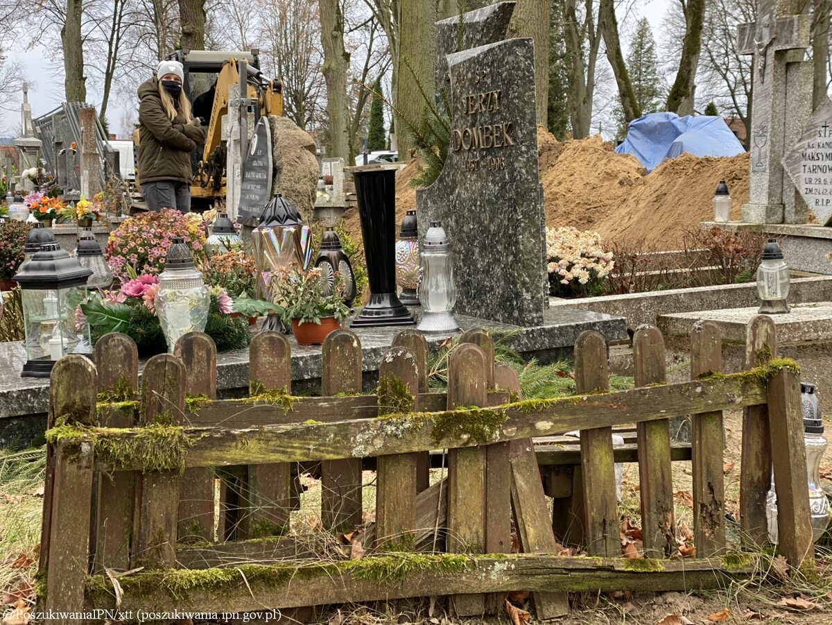 Poszukiwania szczątków zakonnic na cmentarzu w Ornecie 