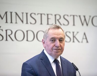Minister środowiska zostaje. Sejm odrzucił wniosek ws. wotum nieufności