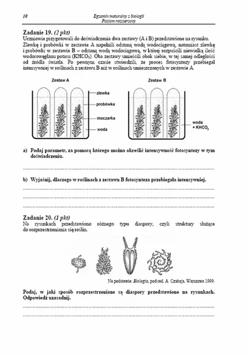 Matura 2013. Zobacz arkusze egzaminacyjne z biologii - poziom rozszerzony (fot.CKE)