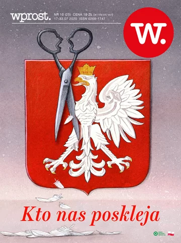 Okładka tygodnika Wprost nr 25/2020 (1941)