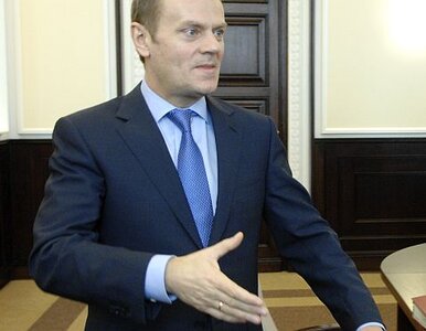 Miniatura: Tusk na kilka dni przed wyborami może...