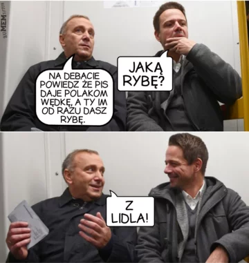 Mem po debacie prezydenckiej 