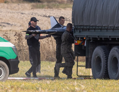 Miniatura: Mężczyzna znalazł drona na swoim polu....