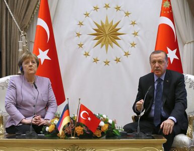 Miniatura: Erdogan ostro do Merkel: Wspierasz...