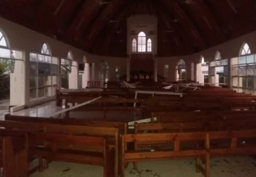 Zniszczenia po cyklonie Gita 