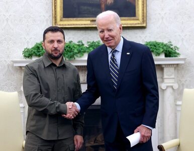 Zełenski spotkał się z Bidenem. Ogłoszono kolejny pakiet broni dla Ukrainy