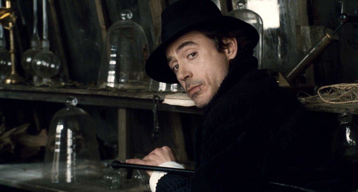 Robert Downey Jr. jako Sherlock Holmes Robert Downey Jr. jako Sherlock Holmes