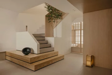 Przytulny minimalizm, projekt wnętrza Right Angle Studio 