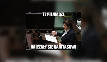 Ministrowie oddadzą premie - mem 