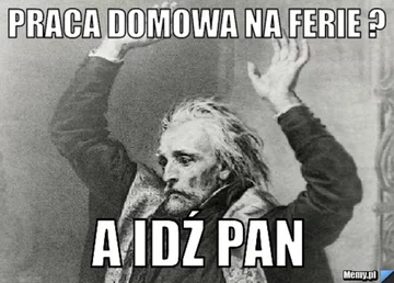 Mem z okazji ferii zimowych 