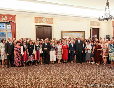 Miniatura: Polacy z Białorusi przyjęci w Pałacu...