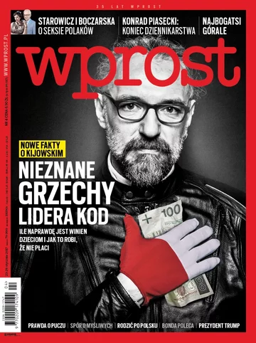 Okładka tygodnika Wprost nr 4/2017 (1771)