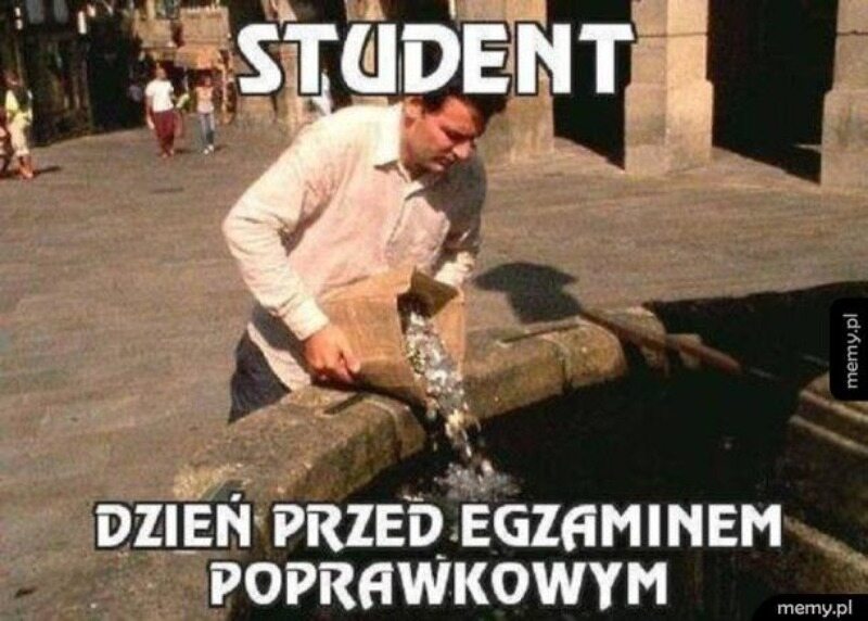 Mem o studentach 