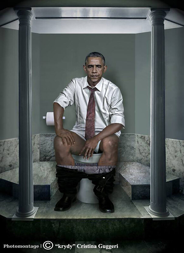 Barack Obama (fot. (fot. Cristina Guggeri "Krydy"/Facebook https://www.facebook.com/cristina.guggeri, współpraca: www.areashoot.net)