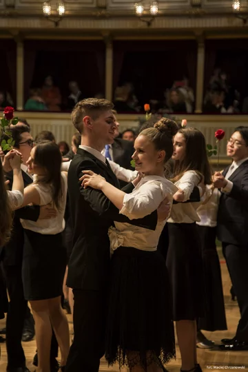 Polska delegacja na Opernballu 