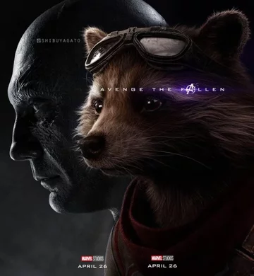 Jeden z serii memów inspirowanych plakatami do „Avengers: Endgame”, mający poruszyć serca fanów </3 