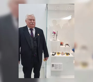 Lech Wałęsa z wizytą w Danii 