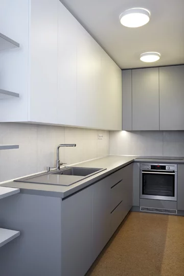 Mieszkanie urządzone... korkiem, projekt Formafatal Linka, Formafatal, korek