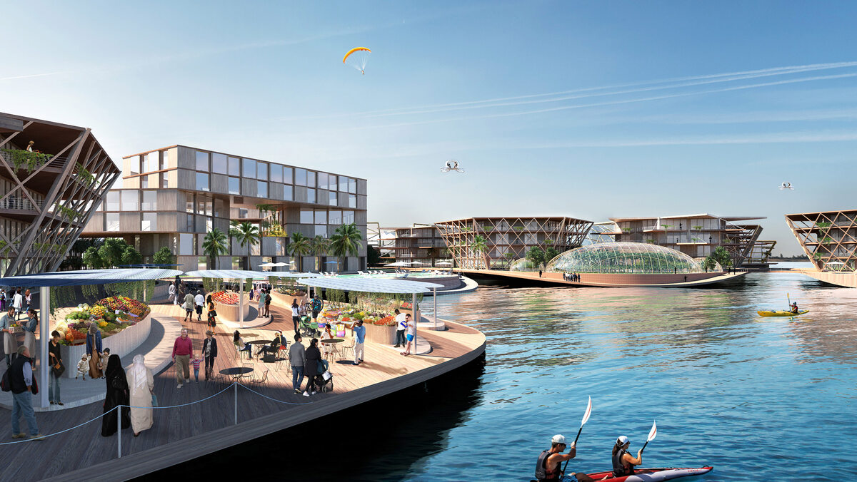 Oceanix City Oceanix City – futurystyczny projekt BIG