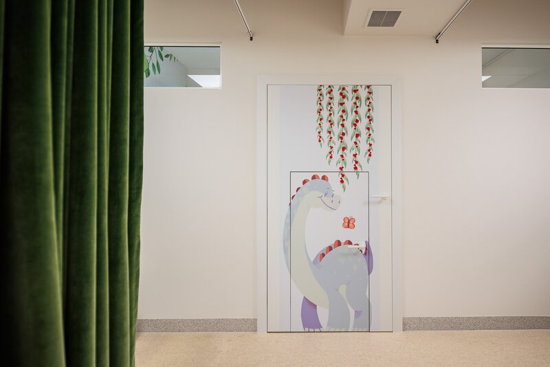 Drzwi Kiddo marki Kerno w&nbsp;Centrum Zdrowia Dziecka