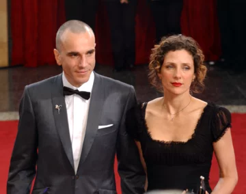 Daniel Day-Lewis i Rebecca Miller podczas 75. ceremonii rozdania Oscarów w 2003 roku 